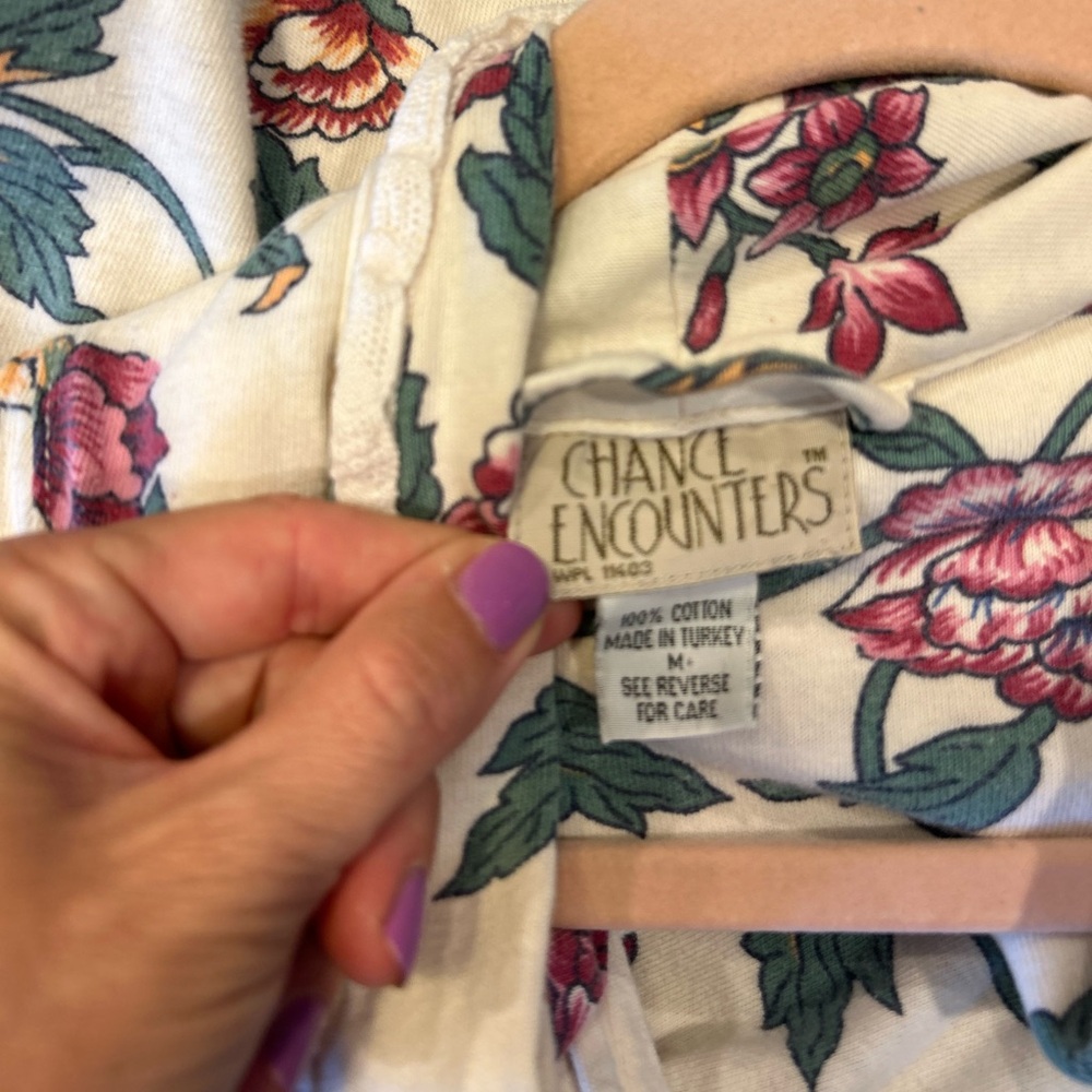 90s Floral Robe - Picture 3 of 9